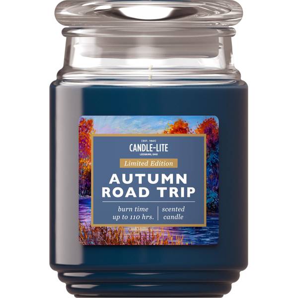 CandleLite 18 oz Autumn Road Trip Jar Candle 44881312 Blain's Farm
