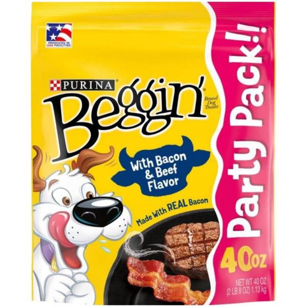 Photo of Beef & Bacon Treats, Real Bacon Flavor, 40 oz