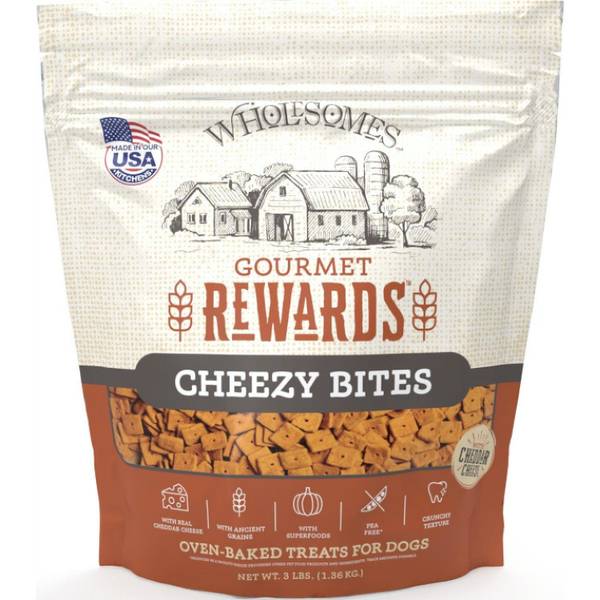 Photo of Rewards Cheezy Bites Biscuits, 3 lb Real Cheddar Cheese Flavor