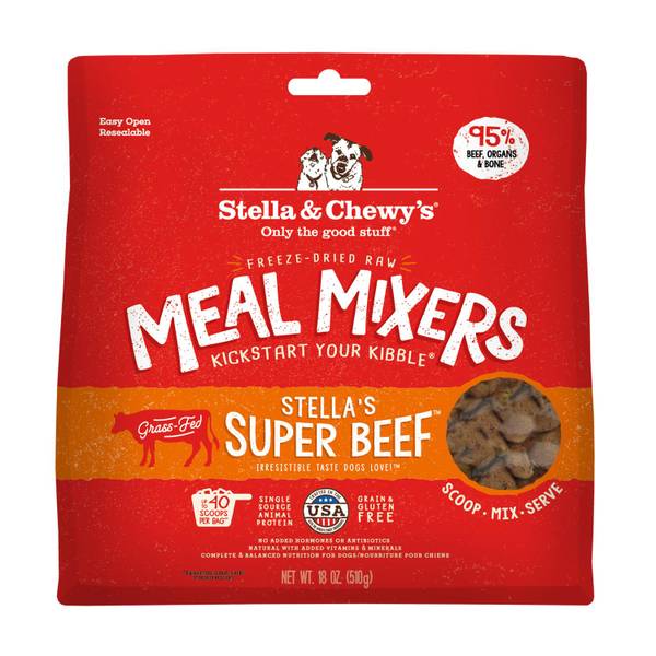 Stella and chewy 2025 beef meal mixers