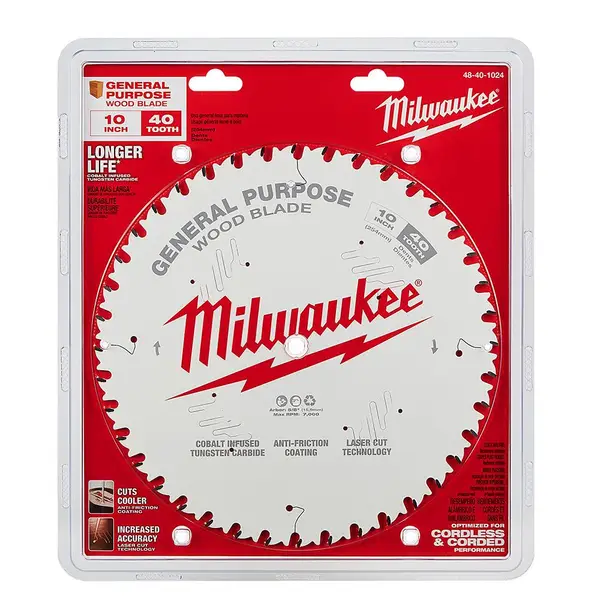 Milwaukee circular 2025 saw with laser