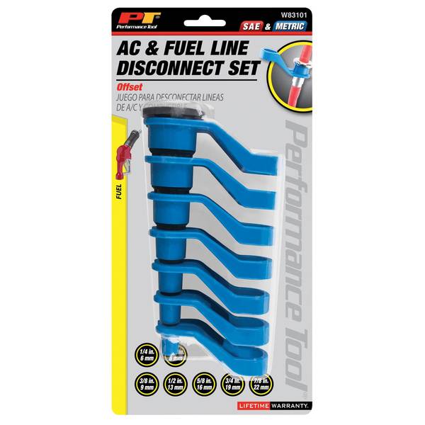 Performance Tool A/C and Fuel Line Disconnect Set - W83101