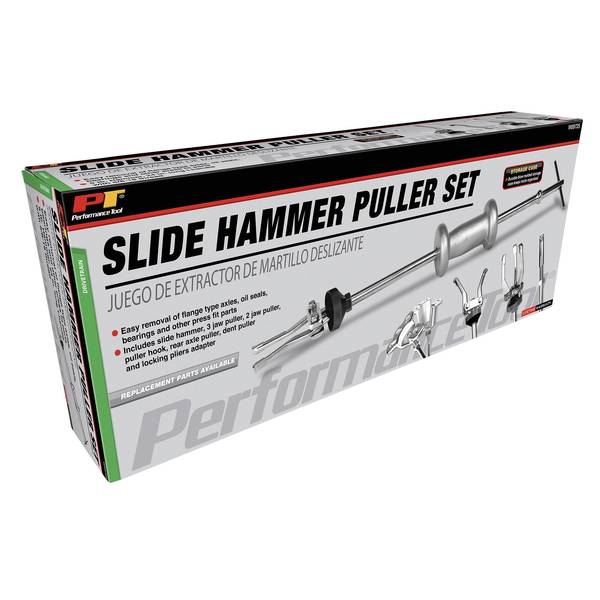 Performance Tool W89725 Slide Hammer Puller Set