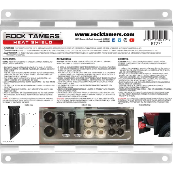 Rock Tamers Red Trim Plate Tape