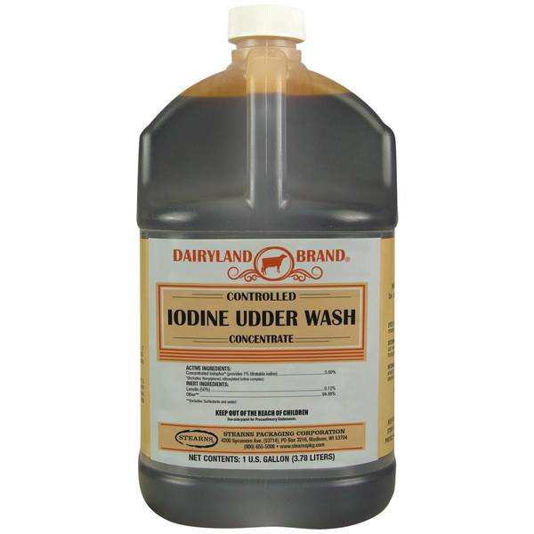 Dairyland Brand 1 Gallon Iodine Udder Wash 1205373 Blain's Farm & Fleet