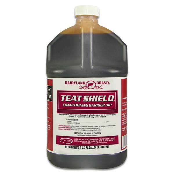 Dairyland Brand 1 Gallon Teat Shield Conditioning Barrier Dip 1202031