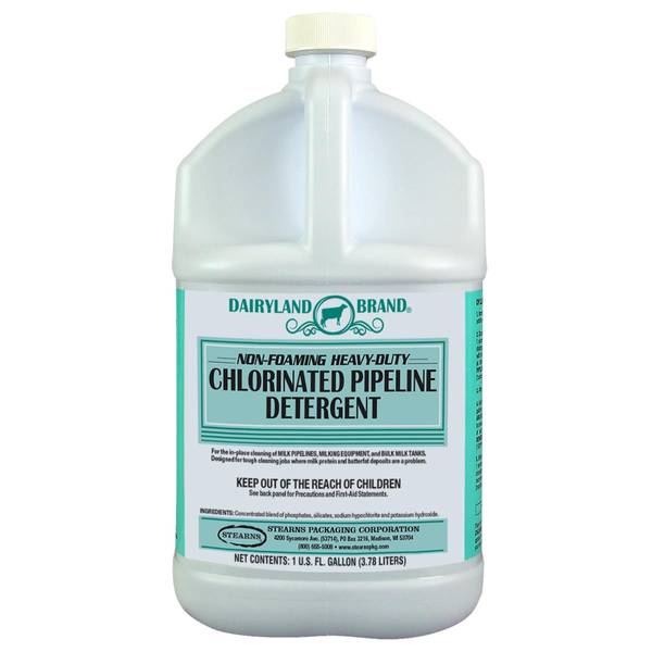 Dairyland Brand 1 Gallon HeavyDuty Chlorinated Pipeline Detergent