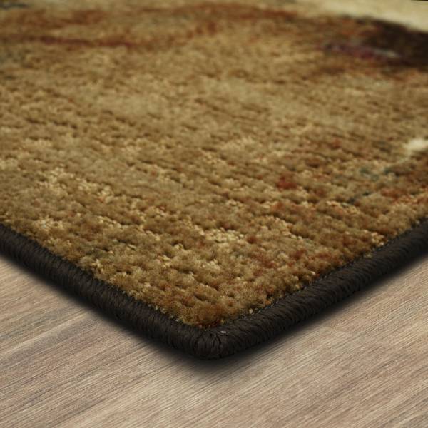 Mohawk Home Waffle Grid Impression Doormat, Brown, 2x3 ft