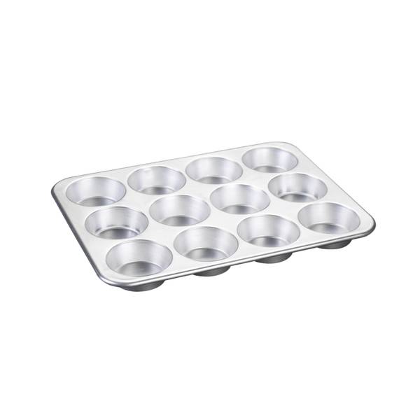 Nordic Ware Naturals Compact Ovenware Aluminum Muffin Pan