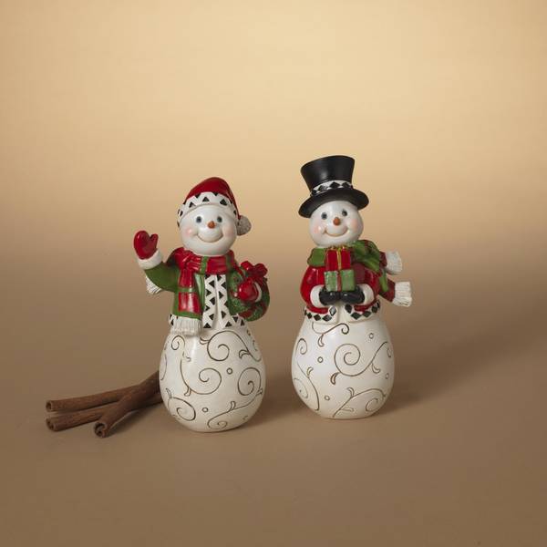 Gerson Snowman Figurines Assortment 2650050 Blain's Farm & Fleet