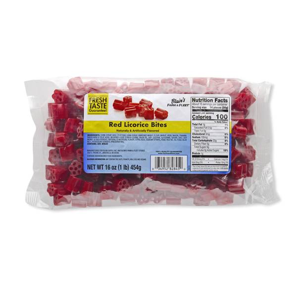 Photo of 16 oz Red Licorice Bites