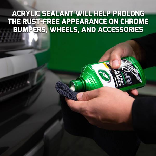 Turtle Wax Chrome Polish, 10 oz - 54293 | Blain's Farm & Fleet