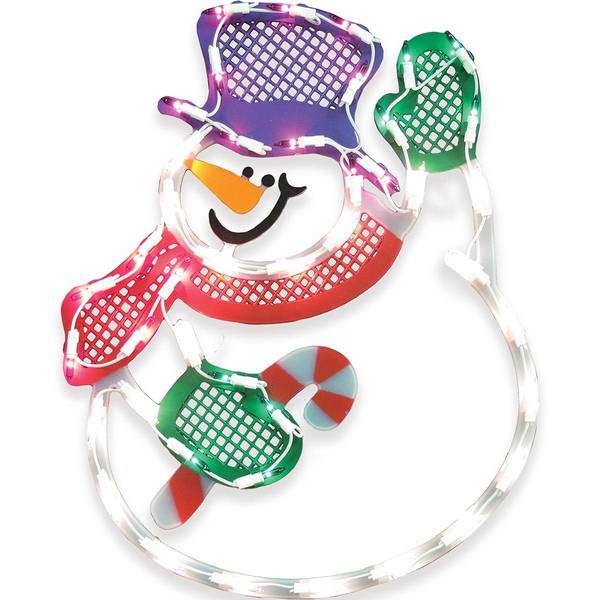 UPC 727223949960 product image for IG Design Group Christmas Waving Snowman Lighted Ornament | upcitemdb.com