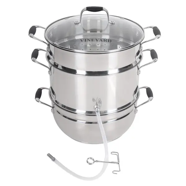 King Kooker 24 qt. Stainless Steel Stock Pot with Basket and Steam Rim at  Tractor Supply Co.