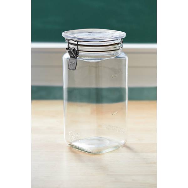 Ball Latch Jars, Glass Storage Jars, 3-Pack 