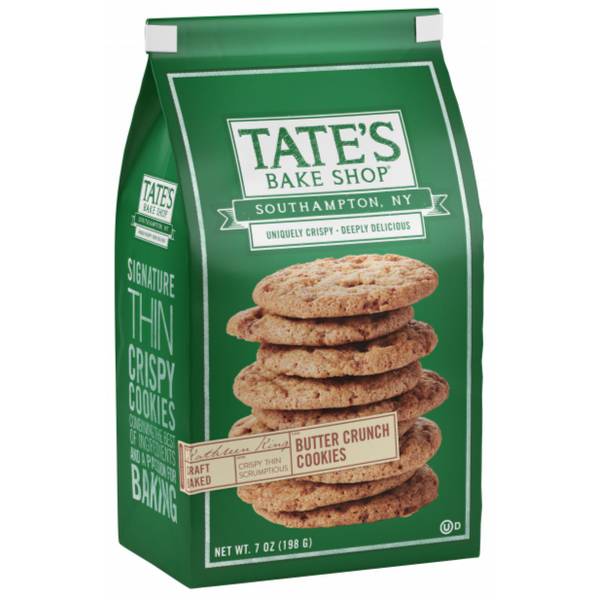 Tate's Bake Shop 7 oz Butter Crunch Cookies 1002306 Blain's Farm