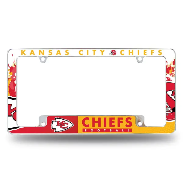 Officially Licensed NFL Team Name Clip Frame - Kansas City Chiefs