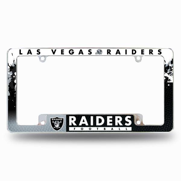 Las Vegas Raiders Chrome Color Hitch Cover