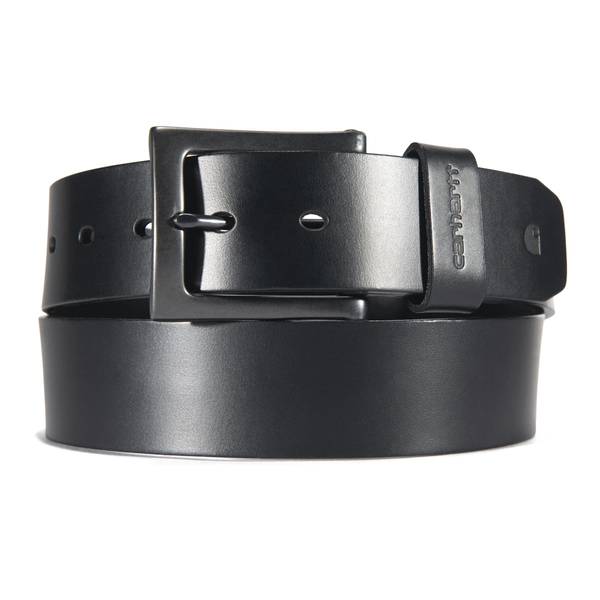 Photo of Men's Burnished Leather Box Buckle Belt