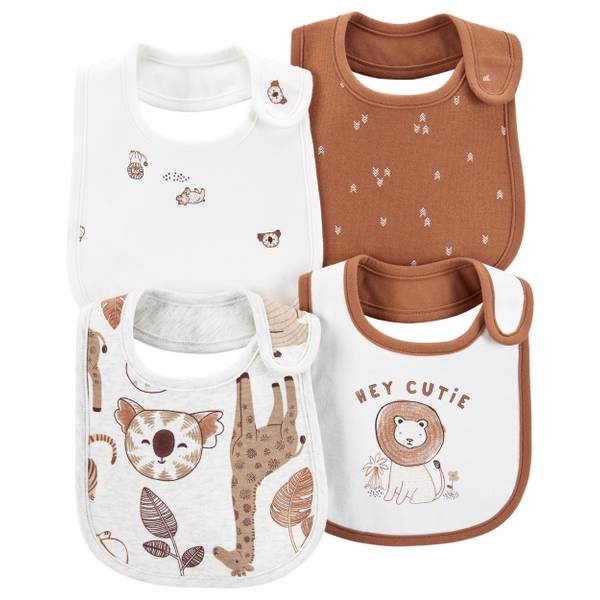 Carter's Infant Kid's 4Pack Bibs 1N677410OS Blain's Farm & Fleet