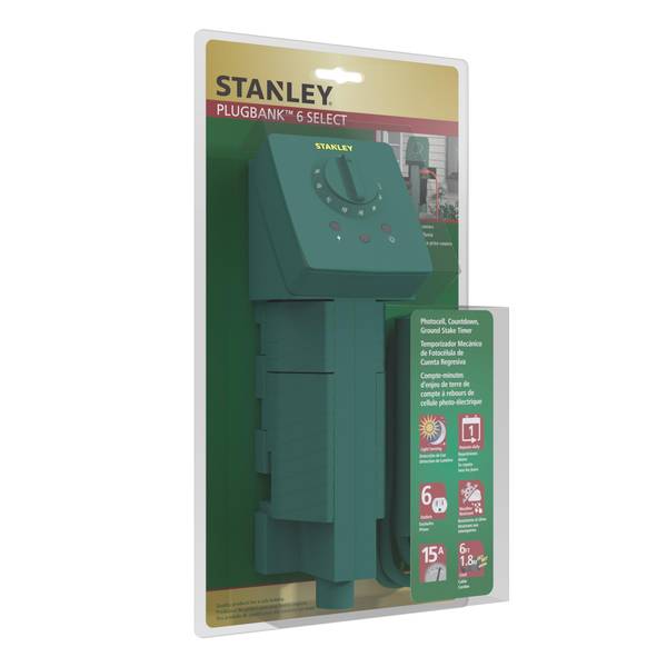 Stanley Plugbank 6 Select - Extension Cords