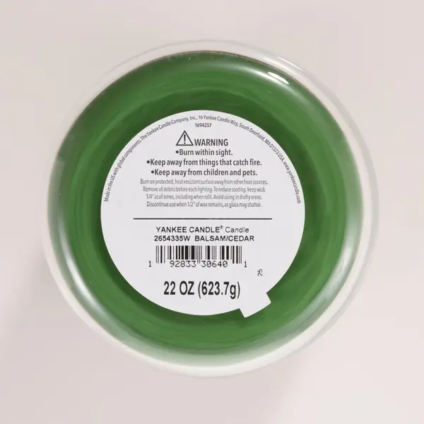 Yankee Candle 22oz Balsam and Cedar Jar Candle - 2654335W