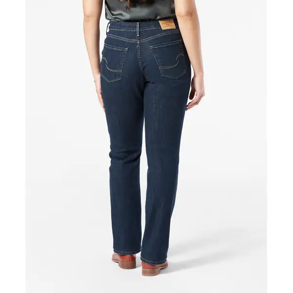 Signature by Levi Strauss & Co. Women's Mid Rise Straight Fit Jeans -  94442-0079-4M | Blain's Farm & Fleet