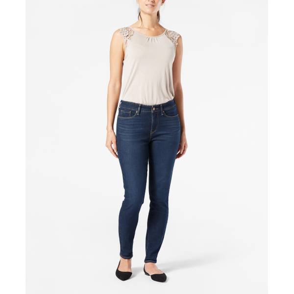 Signature By Levi Strauss And Co Womens Totally Shaping Skinny Jeans
