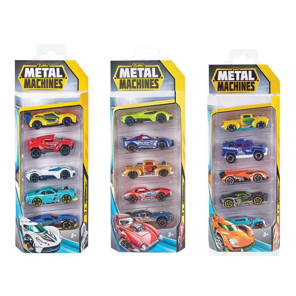 Metal Machines 5Pack Mini Racing Car Toy Assortment 6709BS001