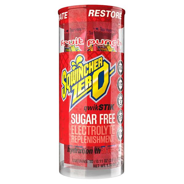 Photo of 10-Count Fruit Punch Zero Qwik Stik