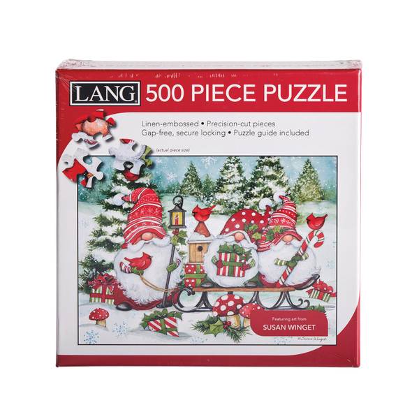 Photo of 500-Piece Holiday Gnomes Puzzle