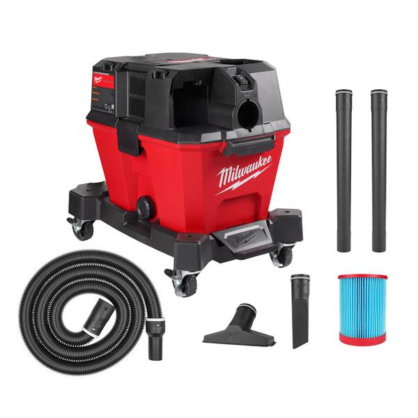 Milwaukee Tool M18 FUEL 18V Lithium-Ion Cordless Brushless 6 Gallon Wet/Dry Vacuum 