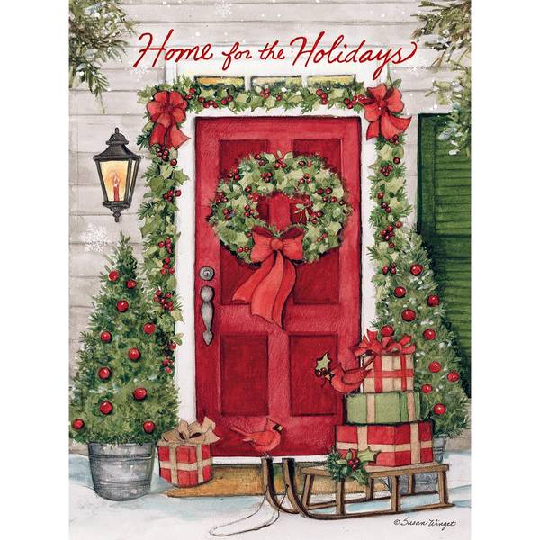 Lang 12-Count Holiday Door Christmas Cards - 2004047 | Blain's Farm & Fleet