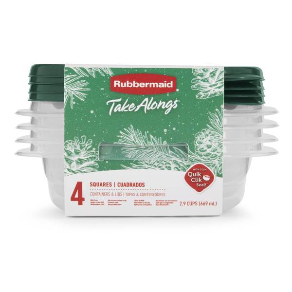 4-Cup TakeAlongs Containers - 3 Pk. by Rubbermaid at Fleet Farm