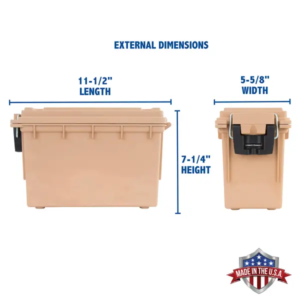 Sheffield Field Box, Tan, Made in the U.S.A. at Tractor Supply Co.