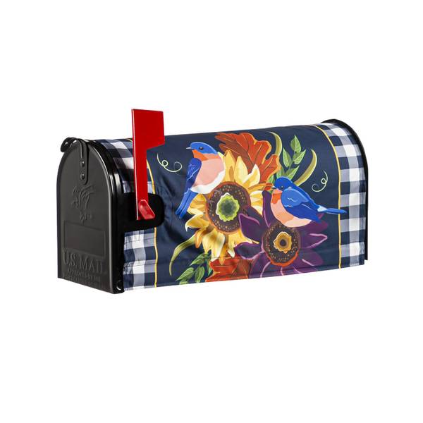 Evergreen Enterprises Fall Bluebirds Mailbox Cover 56799 Blain's