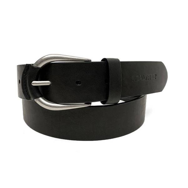 Photo of Women's Leather Belt with Covered Buckle