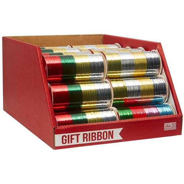 Curling Ribbon Keg - Red - Party Time, Inc.