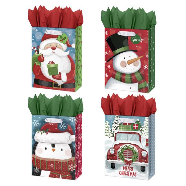 Photo of Extra Large Folk Gift Bags Assortment