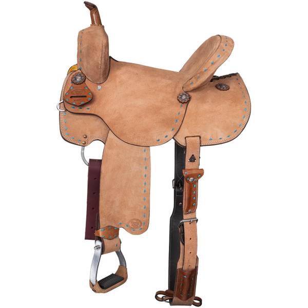 Photo of Royal King Medina Roughout Barrel Saddle