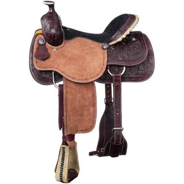 Photo of Mahogany Silver Royal High Plains Roper Saddle