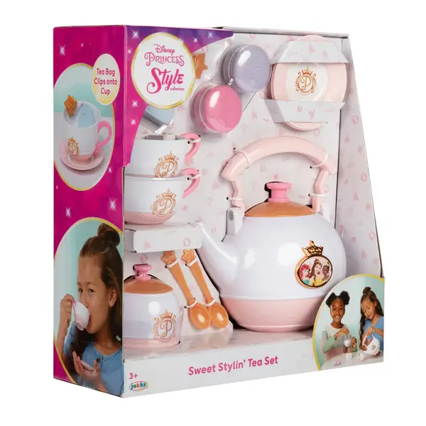 Disney Princess Sweet Stylin' Tea Set Style Collection 10 Piece Set