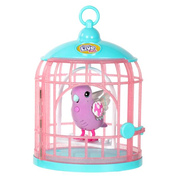 Little Live Pets Lil Bird and Bird Cage Play Set 26404 Blain's Farm