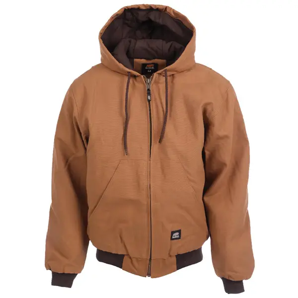 Berne Men's Heritage Duck Hooded Active Work Jacket - HJ51BD-S