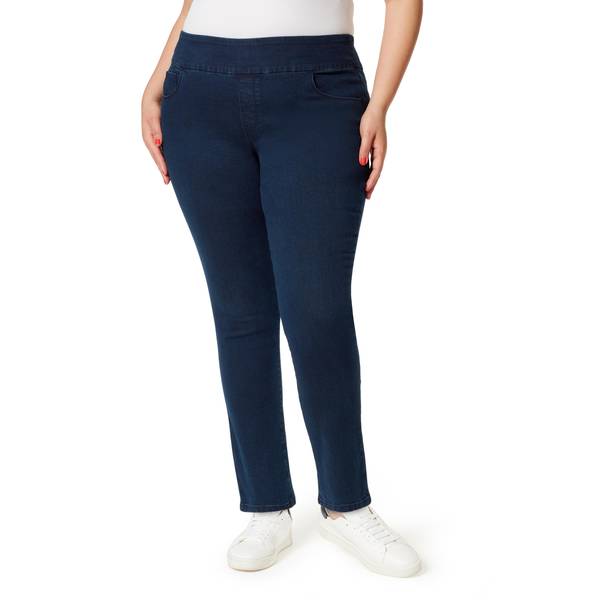 Gloria Vanderbilt Women's Plus Size Amanda Pull On Jeans
