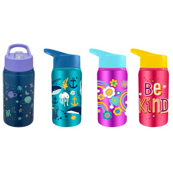 Thermos Kids Non-Licensed Stainless Steel Funtainer Hydration Bottle  Assortment Assorted