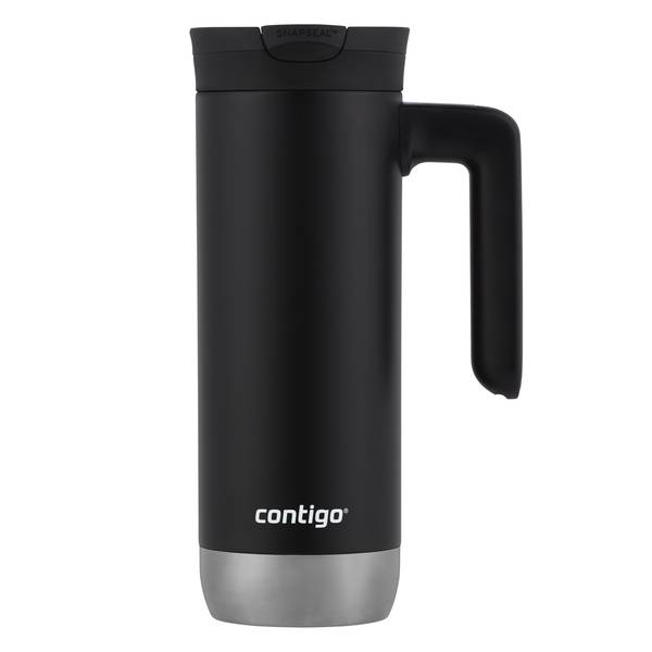 Contigo SnapSeal Byron Stainless Steel Travel Mug, 24oz - Leak Proof Coffee  Mug, THERMALOCK Vacuum Insulation Coffee Tumbler- Very Berry 
