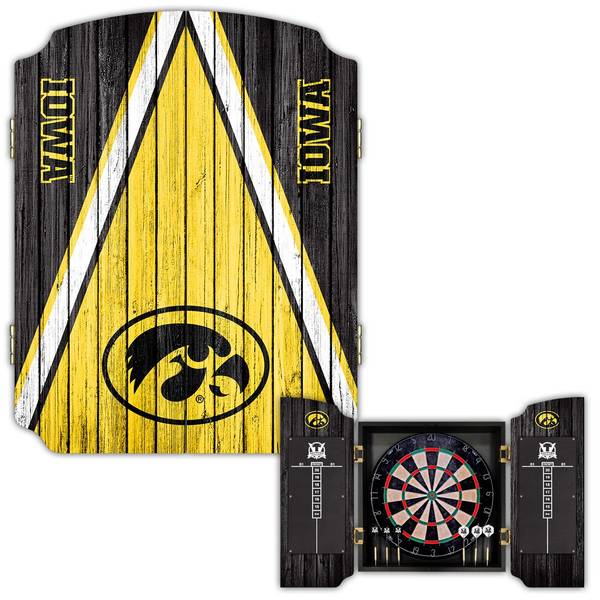 NFL Pittsburgh Steelers Dartboard Cabinet Set Multi