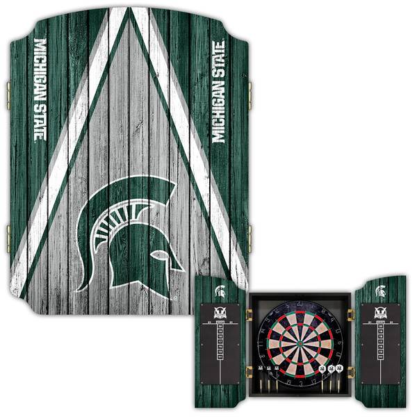 Victory Tailgate Georgia Bulldogs Dartboard Cabinet