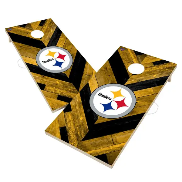 Victory Tailgate Pittsburgh Steelers Hook & Ring Toss Game